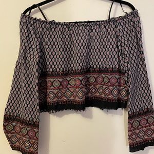 Off the shoulder top